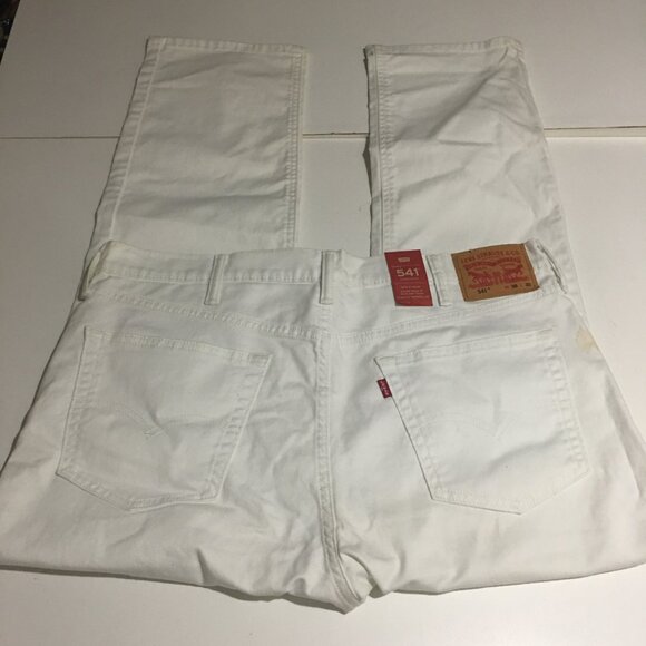 Levi's 541 Athletic Fit Mens Jeans Size 38x30 White NWT $69.5 - Picture 5 of 12